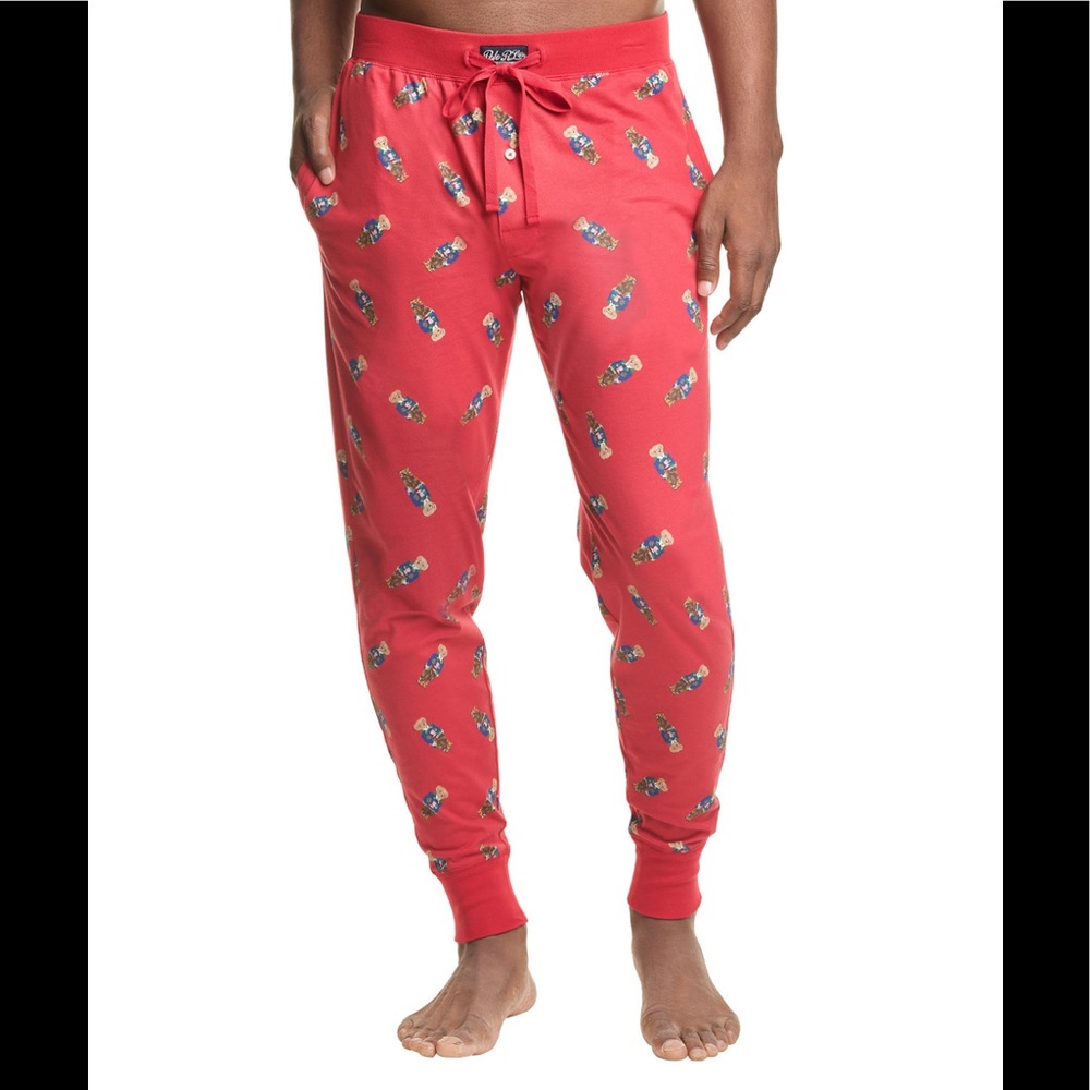 Polo 🧸 Ralph Lauren Red Jogger Sleep Pants